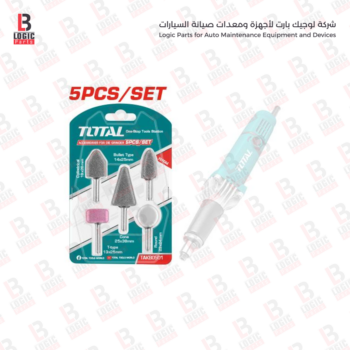 totalطقم  حجر جلخ محوري 5pc