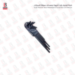 طقم النكي راس مشرشر أسود طويل 9 قطع أوتو ماستر